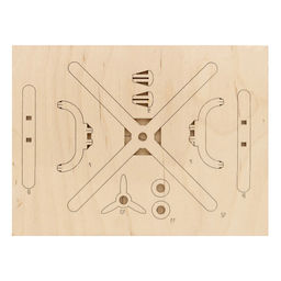 REZARK TAR-05 Пазл 3D 20 элемент. Вертолет