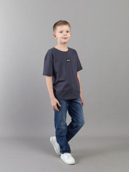 CRB wear / CSJB 64121-48K Футболка для мальчика,темно-серый/Ex.Cherubino