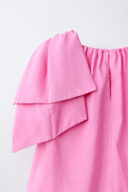 VESTIDO LAZO / Rosa empolvado - Zara фото 5