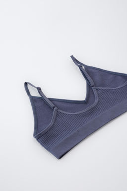 8-14 YEARS/ TWO-PACK OF WAFFLE TEXTURE TOPS - Zara фото 3