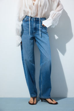 Barrel High Waist Jeans - H&m фото 6