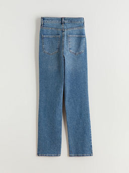 Mom Fit Kad?n Jean Pantolon
