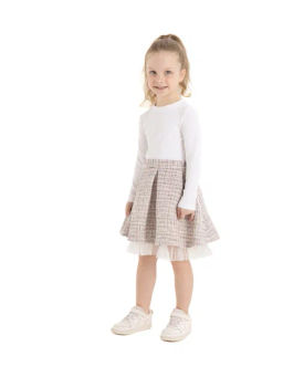 Юбка д/дев. О66243 - Карамелли фото 3
