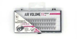 Triumpf Пучки ресниц разной длины AIR VOLUME, арт. М208 (MEDIUM-11мм), черные