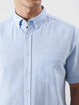 Regular Fit K?sa Kollu Arm?rl? Erkek G?mlek