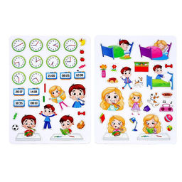 Магнитная книжка-игрушка Распорядок дня - Буква-ленд фото 6