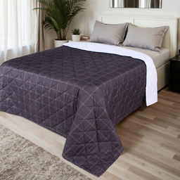 Покрывало евро макси LoveLife Cage: graphite (вид 2), 240×210±5 см, микрофайбер