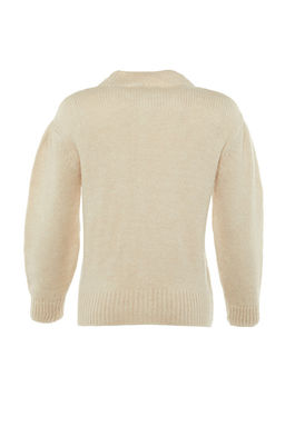 Tas Yumusak Dokulu Mucevher Dugmeli Ceket Gorunumlu Triko H?rka TWOAW21HI0034