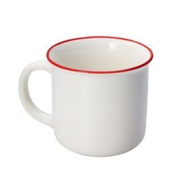 Кружка новогодняя Доляна Ёлочка, гори!, 380 мл, фарфор, белая  фото 2