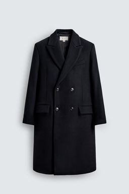 MANTECO ® WOOL BLEND DOUBLE-BREASTED COAT - Zara фото 8