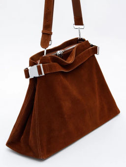 Сумка 6149Q brown Polina&Eiterou