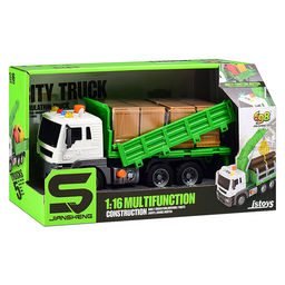 Машина "СтройВижн" 1:16 (свет, звук) в коробке