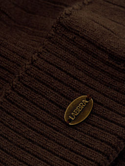 Шапка муж. шерсть+акр LB-N88117 d.brown - Labbra фото 7