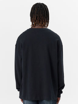 Лонгслив мужской черный с надписью Cowboy Rodeo - Mark formelle фото 2