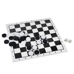 Шашки-нарды (в деревяной коробке, картонное поле)