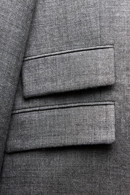 ZW COLLECTION 100% WOOL BLAZER - Zara фото 8