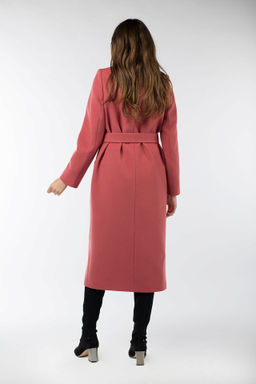 01-10191 Пальто женское демисезонное(пояс) - El podio фото 6