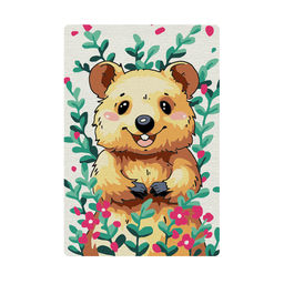 ФРЕЯ PNBM-039 Набор для раскрашивания по номерам (на магните) 10 х 15 см Счастливая квокка