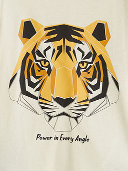 Kaplan Bask?l? Erkek ?ocuk Ti??rt