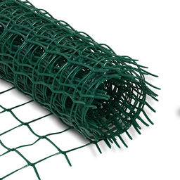 Сетка садовая, 0.5×5 м, ячейка квадрат 50×50 мм, пластиковая, зелёная, Greengo, в рулоне