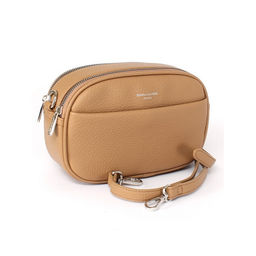Сумка женская искусственная кожа DJ-CM 6920-CARAMEL, 2отд, плечевой ремень, карамель SALE 260339