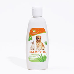 Шампунь Пижон для кошек и собак, с ароматом алоэ вера, 250 мл