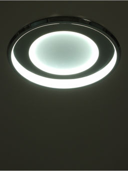 Люстра Karin 58 Вт LED 3000-6000К хром Ø40×6 см