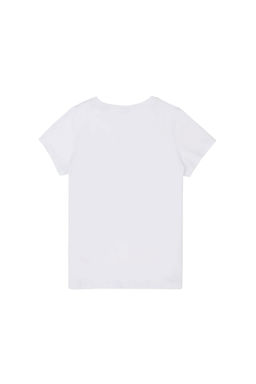 Белая футболка для девочки - U.s. polo assn фото 3