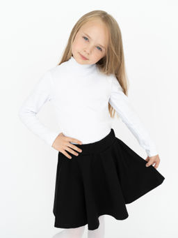Юбка детская школьная черная 454 (134, 68)
