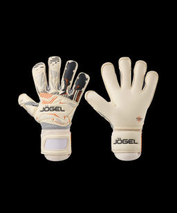 Перчатки вратарские JOGEL MAGNUM UL4 Roll-Hybrid, белый