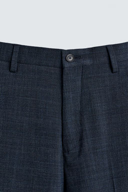 TEXTURED SUIT TROUSERS - Zara фото 7