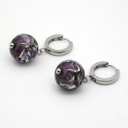 Серьги из муранского стекла MARVELOUS LS3428 - Vloes фото 3