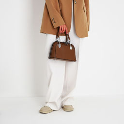 Сумка-саквояж на молнии, цвет коричневый - Simaland фото 4