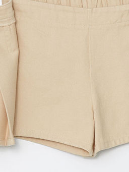 Beli Lastikli K?z Bebek ?ort Etek ve K?lotlu ?orap 2li Tak?m - Waikiki фото 3