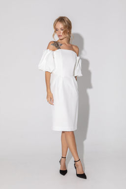 Платье Pirs 4984 белый
