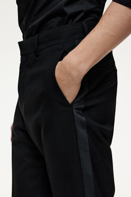 Slim Fit Tuxedo trousers - H&m фото 5