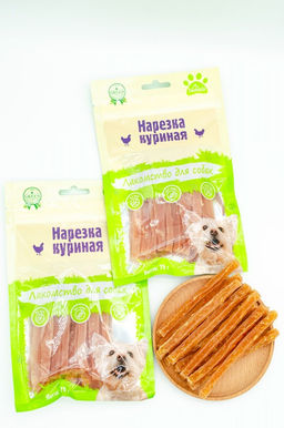 BIOHAUS Нарезка куриная пакет 75 г, BHS035