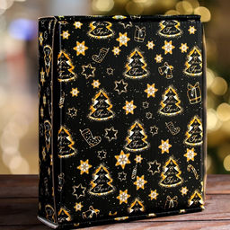 Коробка подарочная, крышка-дно, с окном Праздничное волшебство, 18 х 15 х 5 см - UPAK LAND фото 2