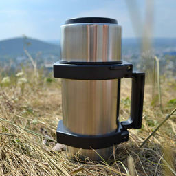 Термос "Турист" К-1,0л. с узким горлом арт.1с055 Аша