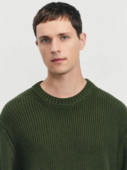 Джемпер regular fit из 100% хлопка / Zarina