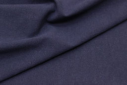 Крапива Рами (Ramie) с хлопком цв.Темный джинс, ш.1.4м, крапива-50%, хлопок-50% - Купава фото 2