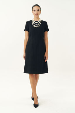 Платье URS 25-646-1 синий