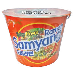 Лапша быстрого приготовления Острая/Spicy flavor Samyang , Корея, 115 г Акция