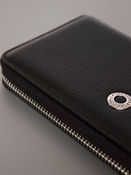LACCOMA кошелек LA-1073-черный натуральная кожа  фото 3
