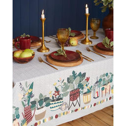 Скатерть Этель Hygge 149х220 см, 100% хлопок, саржа 190 г/м2  фото 5