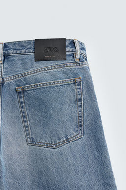 RELAXED STRAIGHT-LEG LIMITED EDITION JEANS - Zara фото 10