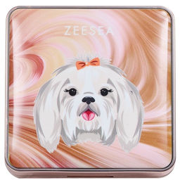 ZEESEA Тени для век четырехцветные Puppy тон P06, 4.1 г