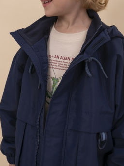 PELICAN, ветровка для мальчиков, Темно-синий  фото 5