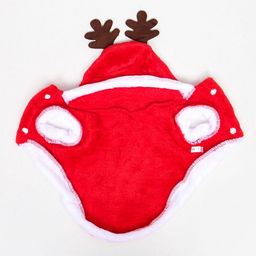Костюм для животных Новогодний оленёнок, XL (ДС 35, ОГ 47 см) - Пижон фото 11