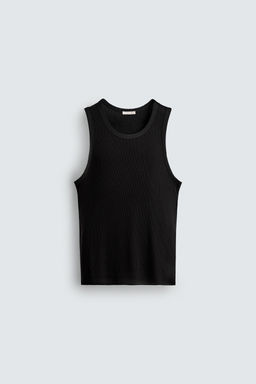RIBBED TANK TOP - Zara фото 8